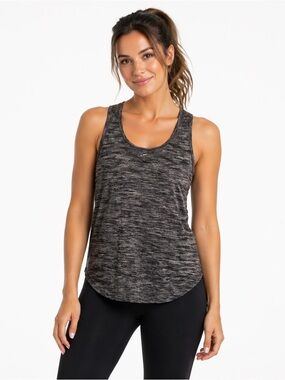Nike Dri-Fit Women’s Black and Gray Tank Top Size M